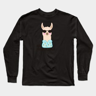 llama - no probllama - funny Long Sleeve T-Shirt